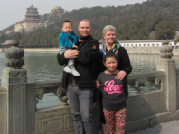 Aaron, Jhann, Hanna og Tanya  Beijing